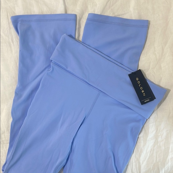 NWT Golden Light Blue Activewear Legging - Picture 4 of 5